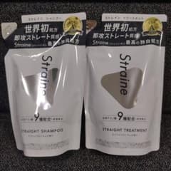 Straine ストレイン シャンプー＆トリートメント【つめかえ】各400mL - 3