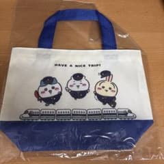 JR新幹線　推し旅　ツツウラウラ旅　ちいかわ ミニトートバッグのサムネイル