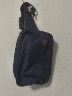 8000円→7000円 PORTER ネイビー ショルダーバッグのサムネイル