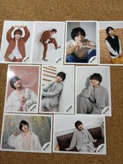 なにわ男子 公式写真 大西流星 9枚セットのサムネイル