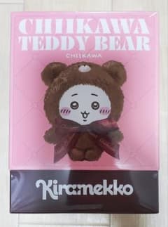 ちいかわ Kiramekko Teddy Bear テディベアちいかわキラメッコ