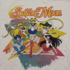 희소 미소녀 전사 세일러 문 90s T 셔츠