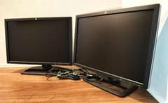 24インチモニター2台セット HP ZR2440w 24インチモニター2台セット HP ZR2440w - メルカリ