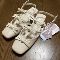 しまむら　melme リボンサンダルのサムネイル