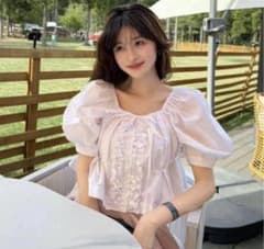 正規品】 Bibiy CYNTHIA CROPPED BLOUSE - メルカリ