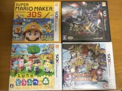 ニンテンドー3DS ソフト 4本セット まとめ売り