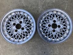13インチメッシュホイール　100-4 2本のみ 13インチ メッシュホイール 100-4 2本のみ - メルカリ