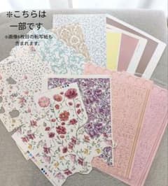 【本日中値下げ】ポーセラーツ 転写紙 まとめ売りのサムネイル