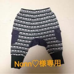 Nonn♡様専用 サルエルパンツ深緑色 90cmのサムネイル