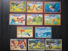 ポケモン AG GBA カードガム 3Dカード　まとめ11枚　トップ製菓のサムネイル