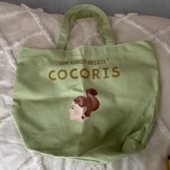 COCORIS ライトグリーン トートバッグのサムネイル