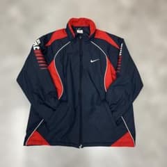 NIKE ウィンドブレーカー ジャケット ブラック レッド