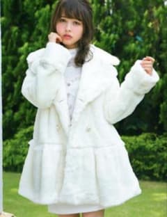 LIZLISA リズリサ セーラーカラーコート 白 SN-389 平成 Y2K - メルカリ