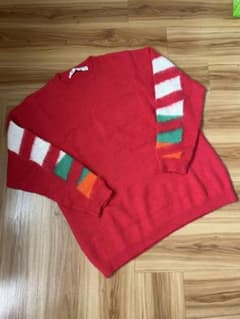 offwhite オフホワイト モヘア ニット セーター - メルカリ