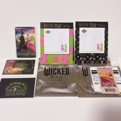 Wicked 위키드 무비치케 구입 입장자 특전 스티커 메모 스티커 남코