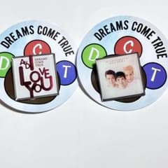ドリカムピンバッジ(ピンズ)ガチャVo.2コンプセット ドリカム DREAMS COME TRUE ピンズ カプセル 2個セット - メルカリ