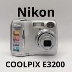 Nikon COOLPIX E3200 コンパクトデジタルカメラ 単三電池使用 - メルカリ