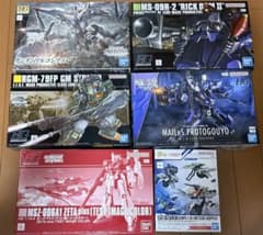バンダイ プラモデル HG ガンプラx5、境界戦記x1 まとめ売り バンダイ プラモデル HG ガンプラx5、境界戦記x1 まとめ売り - メルカリ