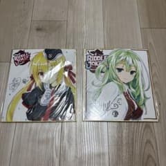RIDDLE JOKER 色紙 2枚セット 七海・茉優 - メルカリ
