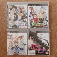 PS3 テイルズ オブ シリーズ 4本セットのサムネイル