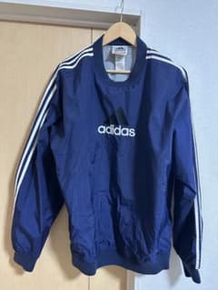90s adidas プルオーバー 常田大輝着用 デカロゴ - メルカリ