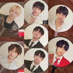 BTS V テテ うちわ 7枚 まとめ売りのサムネイル