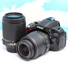 Nikon D5100⭐️スマホに転送♪⭐️届いてすぐ使える！⭐️ダブル