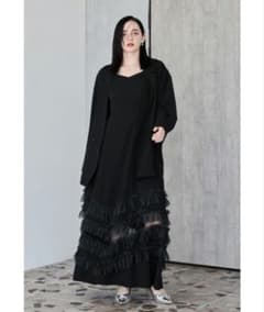 美品✨️niana トランスペアレントヘムセットアップドレス 2点セット