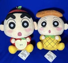 新品！クレヨンしんちゃん もふぐっとぬいぐるみ～もりもりフルーツ！だゾ～　全2種