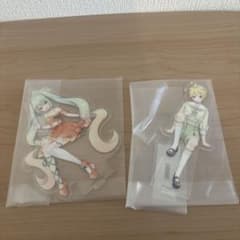フリューくじ 初音ミク E賞 アクリルスタンド 2種セットのサムネイル