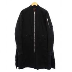 Rick Owens DRKSHDW ロングボンバージャケット S ブラックのサムネイル
