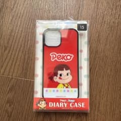 【未使用品】iPhone 15 ペコちゃん スマホケースのサムネイル