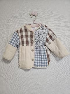 ZARA ザラ　パッチワークジャケット 2-3years/98cmのサムネイル