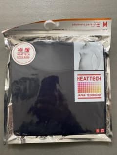 新品未開封　ユニクロ　ヒートテックエクストラウォームUネックT(八分袖)のサムネイル