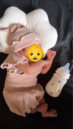 peekaboo 新生児セットnew bone 二回着用のサムネイル