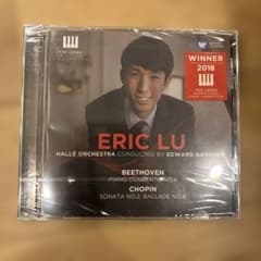 Eric Lu ベートーヴェン ピアノ協奏曲第4番 ショパン CD（新品未開封）のサムネイル
