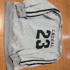 CASUAL 23 ロゴ スウェット グレーのサムネイル