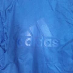 adidas ベンチコート 青