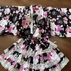 Bee des Bee 浴衣ドレス 110サイズ 花柄 - メルカリ
