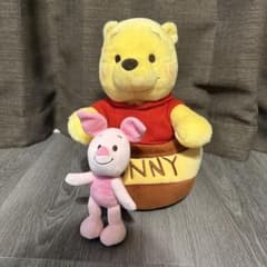 くまのプーさん　ピグレット　ぬいぐるみのサムネイル