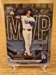 Shohei Ohtani Topps Now MVPカードのサムネイル