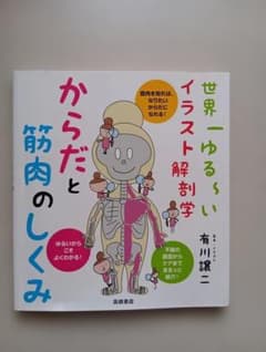 世界一ゆる〜いイラスト解剖学 からだと筋肉のしくみのサムネイル