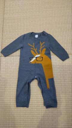 カバーオール　GAP　ベビー　トナカイ　クリスマスのサムネイル