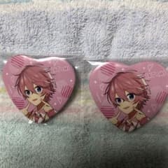 さとみくん　苺文化祭　ハート缶バッジのサムネイル