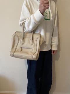 CELINE】セリーヌ ラゲージ マイクロショッパー S-SA-1110 - メルカリ