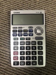 カシオ　金融計算電卓　BF-850 値下げのサムネイル