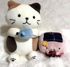 하핀즈 봉제인형 후쿠후쿠냥코 은나리 두부 2점 세트