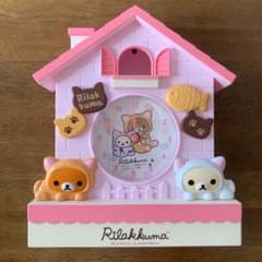リラックマ のんびりネコ プレミアムクロックのサムネイル