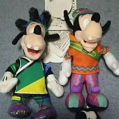 グーフィー＆マックスぬいぐるみバッジのサムネイル