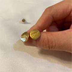 ディオール   ゴールド　ピアスのサムネイル